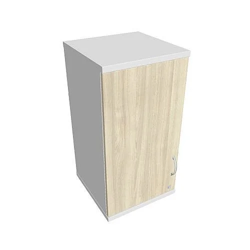Nejlepší Cena Skříň policová dvéřová 76.8*40 cm SZ24001LH, bílá/akát