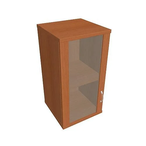 Skříň policová dvéřová 76.8*40 cm S24002LH, třešeň/třešeň Super Cena