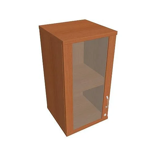 Skříň policová dvéřová 76.8*40 cm SZ24002LH, třešeň/třešeň Výprodej