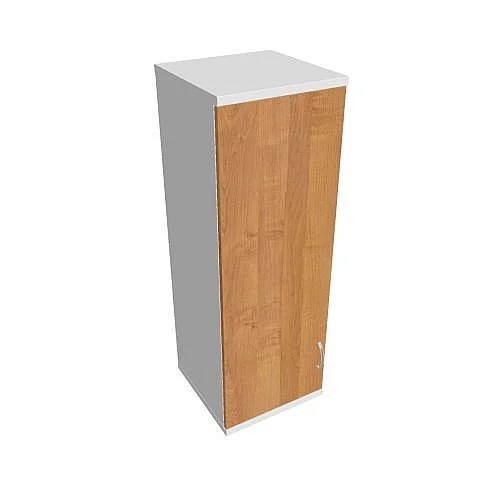 Skříň policová dvéřová 115.2*40 cm S34001LH, bílá/olše Poslední Šance
