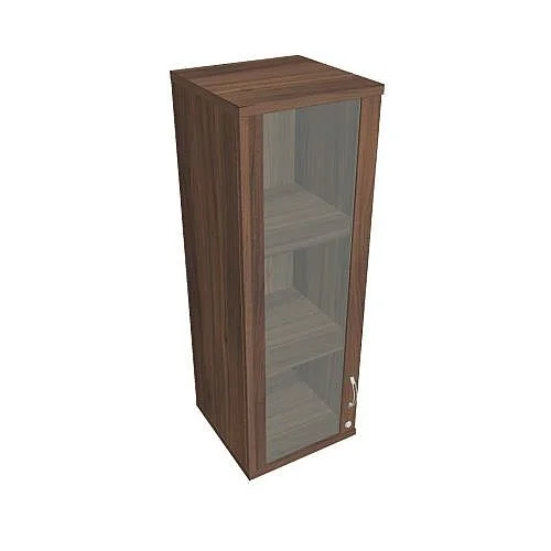 Dokud Zásoby Vydrží Skříň policová dvéřová 115.2*40 cm SZ34002LH, ořech/ořech