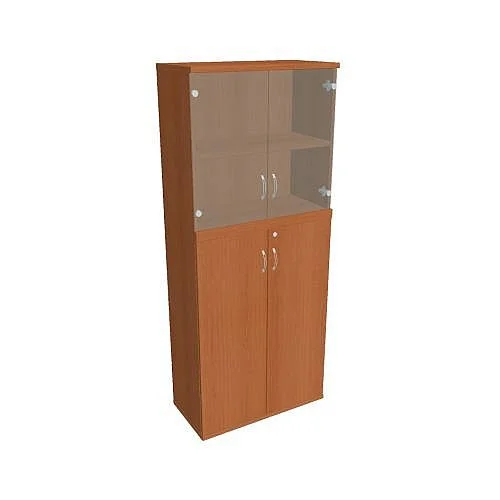 Skříň policová dvéřová 192*80 cm SZ58011, třešeň/třešeň Odeslání Ihned