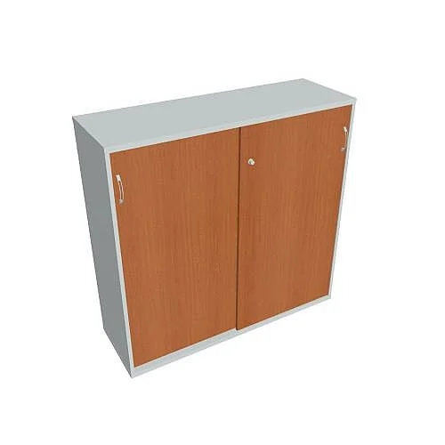 Hit Sezóny Skříňka s posuv. dveřmi 115.2*120 cm SZ312002, šedá/třešeň