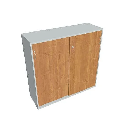Poslední Šance Skříňka s posuv. dveřmi 115.2*120 cm SZ312002, šedá/olše