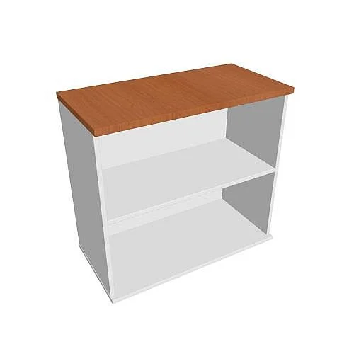 Oblíbený Skříň otevřená stolová 80 cm SP8040, bílá/třešeň