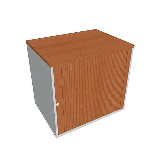 Tovární Cena Skříň rol stol pravá napříč 80 cm SPRZ8060PN, šedá/třešeň