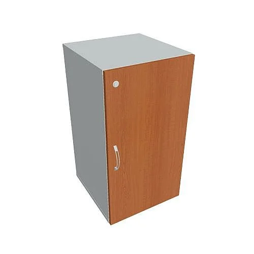 Omezená Nabídka Skříň policová dvéřová 74*40 cm DZ24001, šedá/třešeň