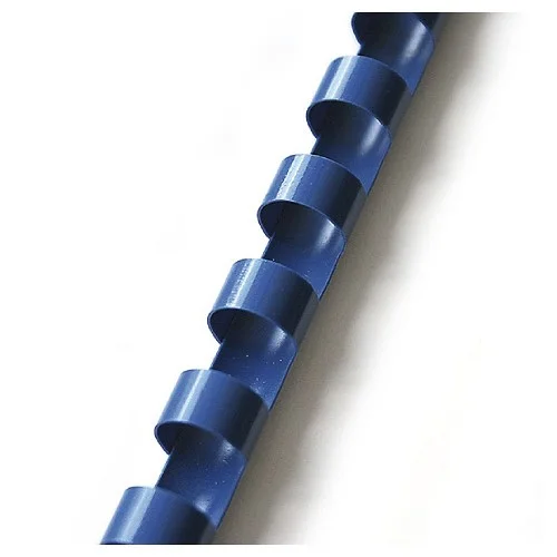 Značkový Plastové hřbety 22 mm modré - 50 ks