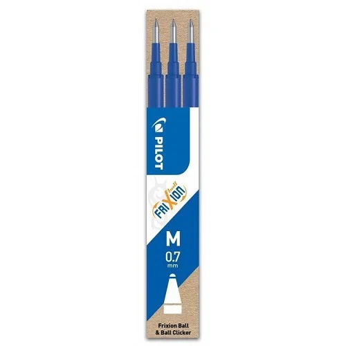 Pilot FriXion 2067 - náplň do gumovacího pera 0,7 mm, modrá - 3 ks Nejlepší Cena