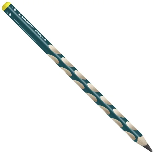 Ergonomická grafitová tužka pro leváky - STABILO EASYgraph petrolejová - 321/HB-6 - Stupeň tvrdosti HB Ihned K Objednání
