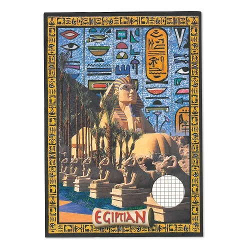 Koupit Online Poznámkový blok se závěsnou obálkou EGYPT, A5, 50 listů, čtverečkovaný