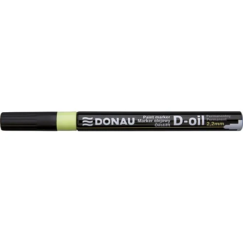 Ověřený DONAU D-oil - lakový popisovač 2,2 mm, žlutý