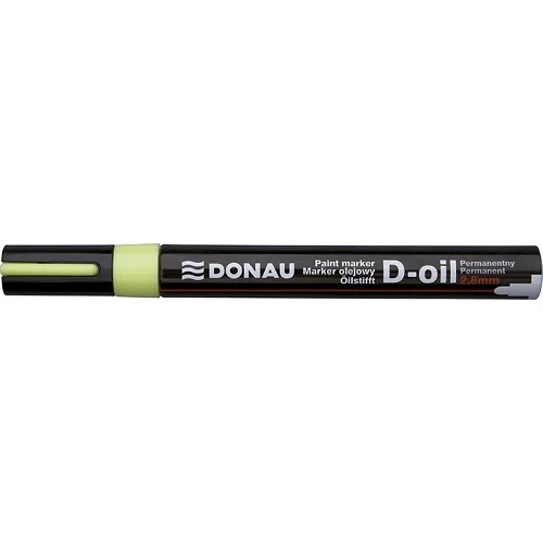 DONAU D-oil - lakový popisovač 2,8 mm, žlutý Poslední Šance