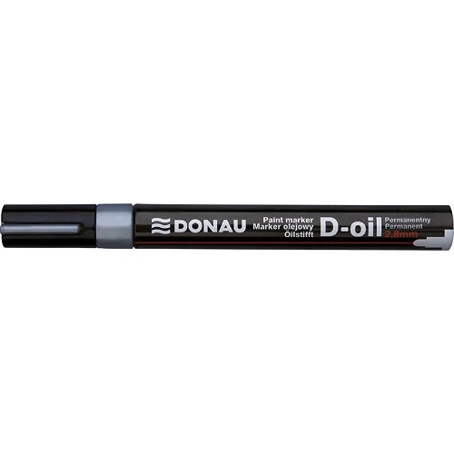 DONAU D-oil - lakový popisovač 2,8 mm, stříbrný Nejlepší Cena