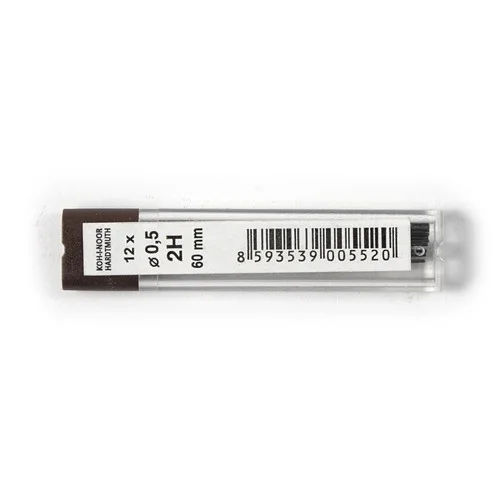 Koh-i-noor 4152 - grafitové tuhy do mikrotužky 0,5 mm, 2H - 12 ks Akční Cena