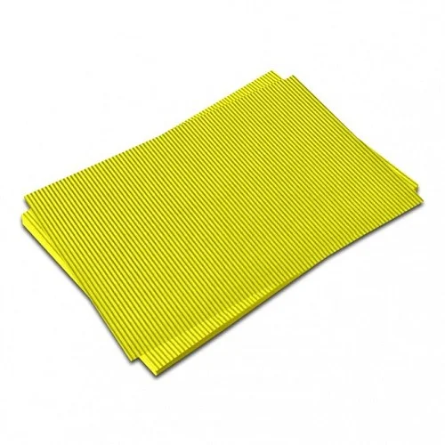 Omezená Nabídka Stepa - vlnitá lepenka 50 × 70 cm, 260 g/m2, žlutá