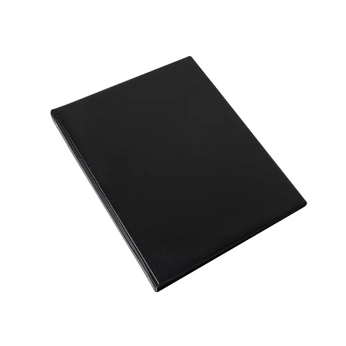 Vysoce Kvalitní Karton P+P - karis blok bez registru A4, PVC, 4kroužkový, 100 listů, černý