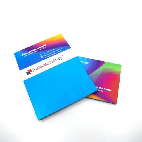 Poznámkové bločky elektrostatické Symbionotes 70 × 100 mm modré Autentický