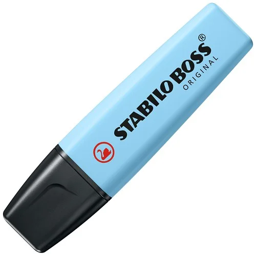 Zvýrazňovač - STABILO BOSS ORIGINAL Pastel - 70/112 - svěží modrá Omezená Nabídka