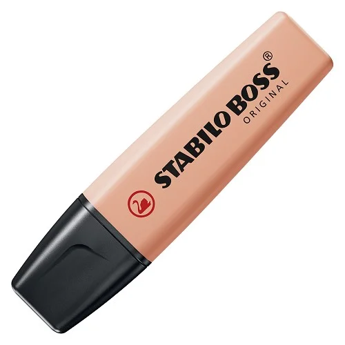 Akční Nabídka Zvýrazňovač - STABILO BOSS ORIGINAL Pastel - 70/126 - broskvová