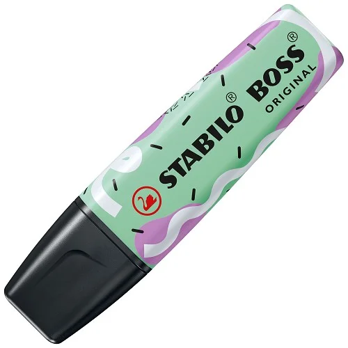 Zvýrazňovač - STABILO BOSS ORIGINAL Pastel by Ju Schnee - 70/116-101 - mátová Horká Nabídka