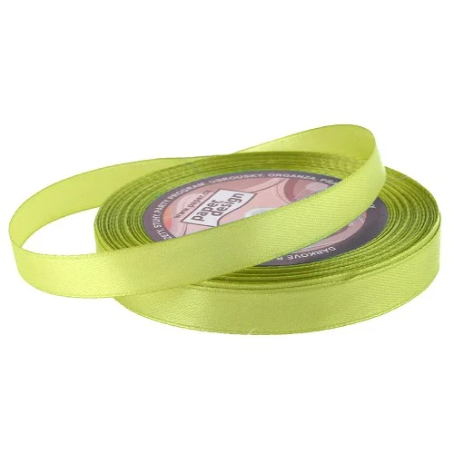 Akční Cena Vikpap - saténová stuha 12 mm × 32 m, olivová