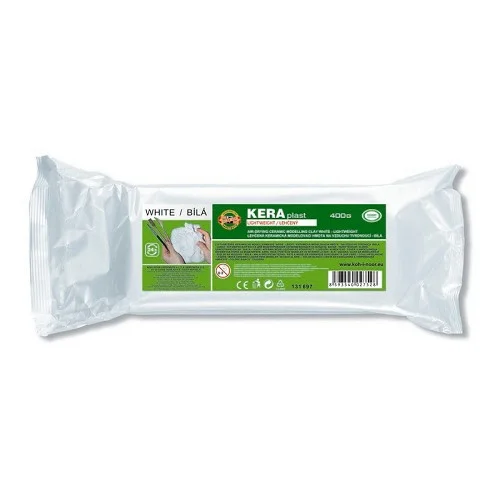 Omezená Nabídka Koh-i-noor KERAPLAST 131697 - modelovací hmota lehčená, bílá, 400 g