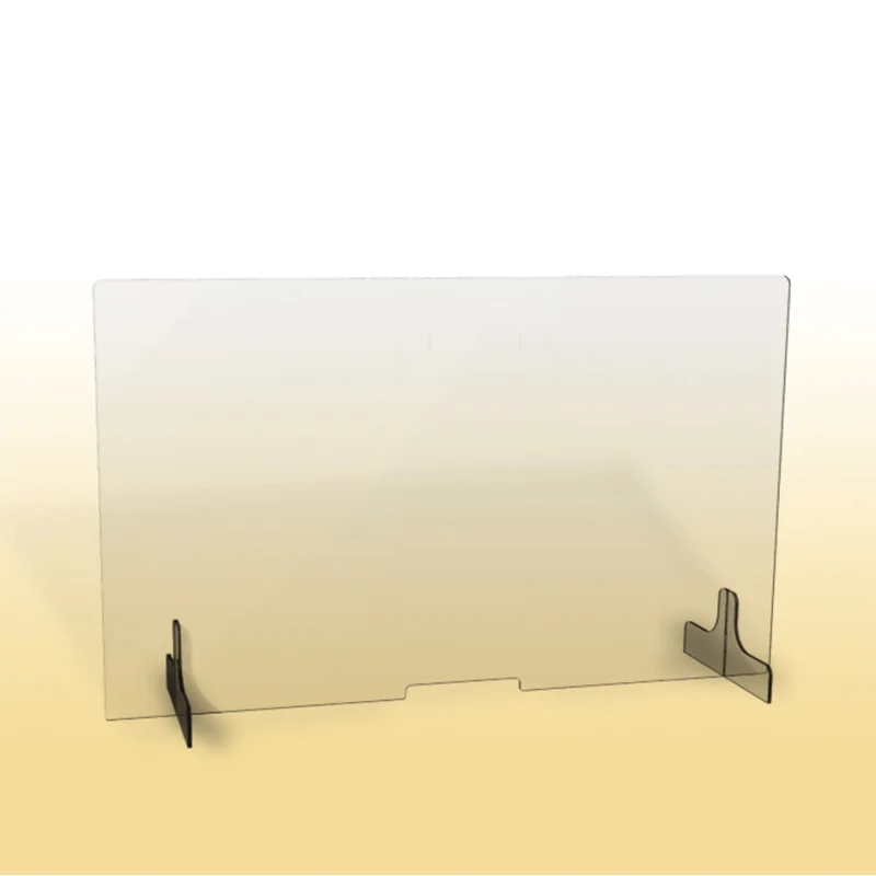 Ochranná clona - 150 x 90 cm / plexi / otvor 26 x 3 cm Speciální Cena