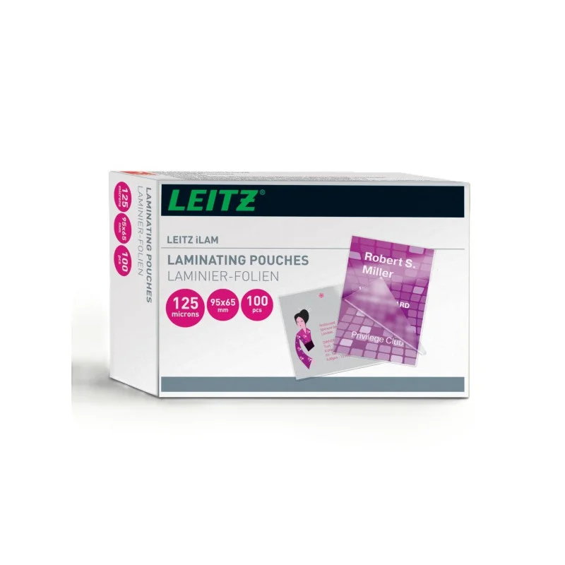 Laminovací pouzdra Leitz iLAM 65 x 95 mm - 125 mic / 100 ks Časově Omezené