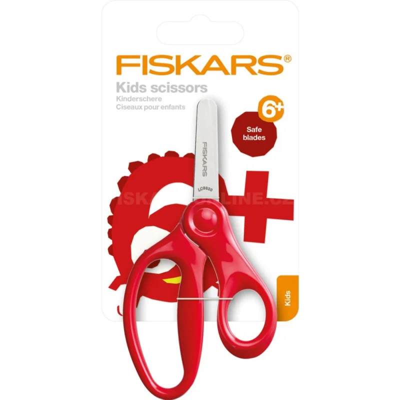 Nejlepší Cena Nůžky dětské, univezální, červené, Fiskars, 12cm