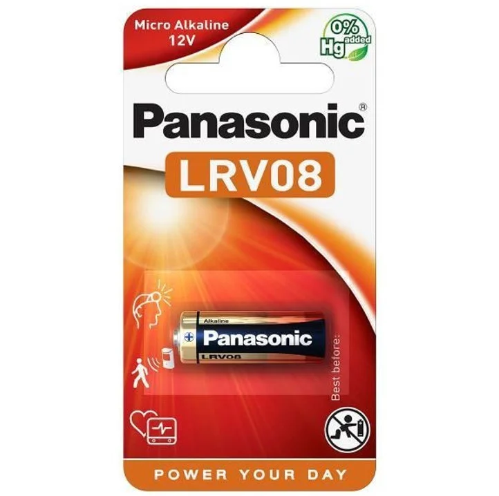 Baterie LRV08, Panasonic, 1ks Tovární Cena