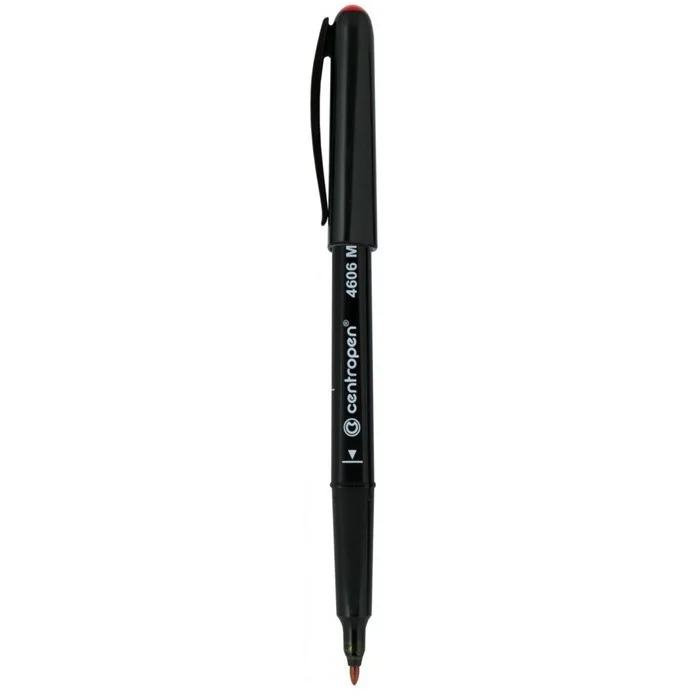 Dokud Zásoby Vydrží Popisovač 4606 M, CD, 1.0mm, permanent, kulatý, červená