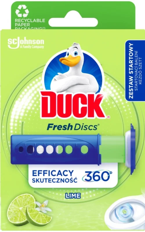 Akční Cena Wc blok gel, Duck Fresh, lime, 36ml
