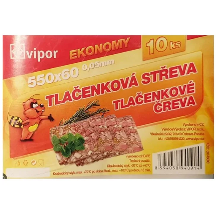 Horká Nabídka Folie na tlačenku, 550mm x 60cm, 10ks