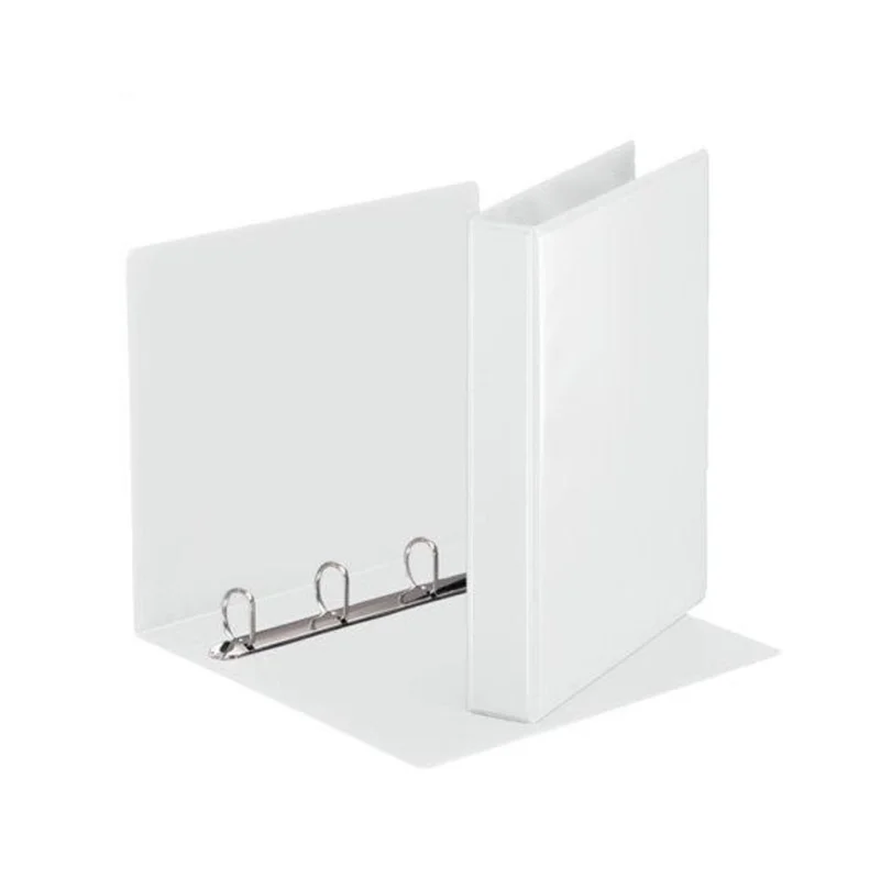 Kroužkový pořadač A4, plast, přebal, 4kr., 5cm, bílá Expresní Doručení