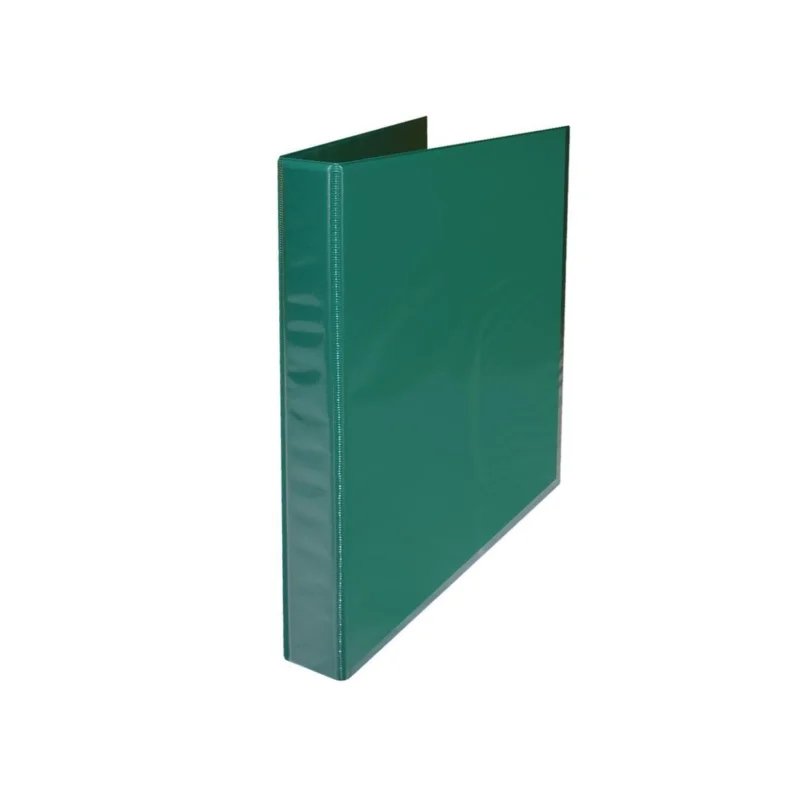 Kroužkový pořadač A4, plast, přebal, 4kr., 5cm, zelená Vrácení Zdarma