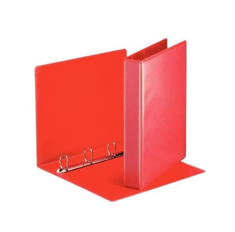 Expresní Doručení Kroužkový pořadač A4, plast, přebal, 4kr., 6cm, červená