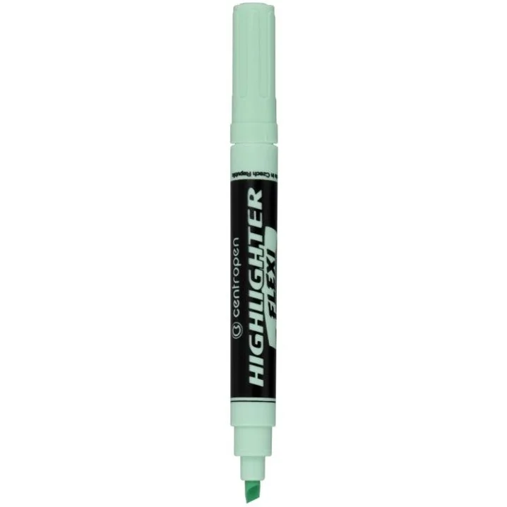 Tovární Cena Popisovač zvýrazňovač 8542 flexi, 1-5mm, zkosený, soft zelená