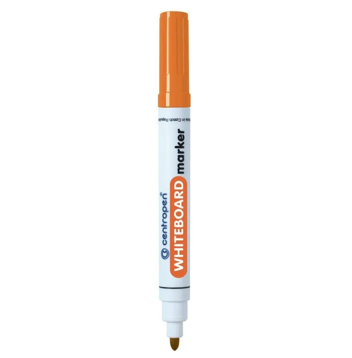 Sezónní Sleva Popisovač 8559, 2.5mm, white board, kulatý, oranžová
