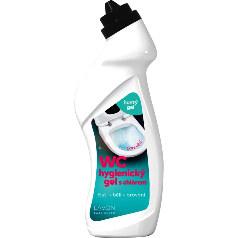 Přímo Od Výrobce WC gel Lavon, hygienický s chlorem,750ml