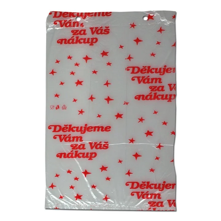 Sáček HDPE, 25x35cm, 0.008, 100ks Cenově Výhodný