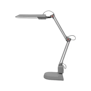 Značkový Stolní lampa Ecolite Adept, stříbrná