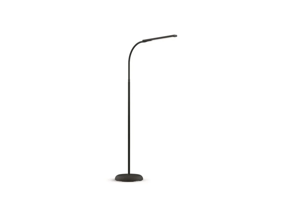 Výprodej Stojací LED lampa MAULpirro - stmívatelná, černá