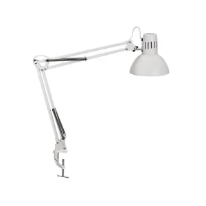 Stolní lampa MAULstudy - k upevnění na stůl, bílá Poslední Šance
