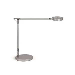 Stolní LED lampa MAULgrace - stmívatelná, stříbrná Akce
