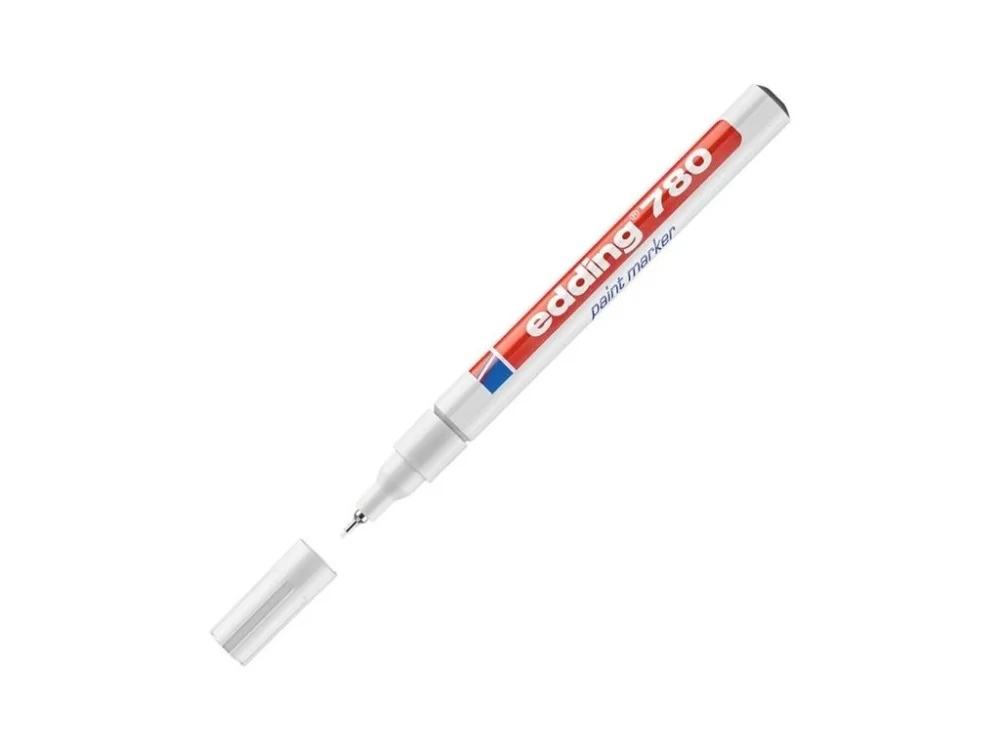 Bezpečná Platba Lakový popisovač Edding 780, bílý