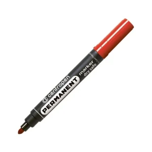 Značkový Permanentní popisovač Centropen 8510, červený