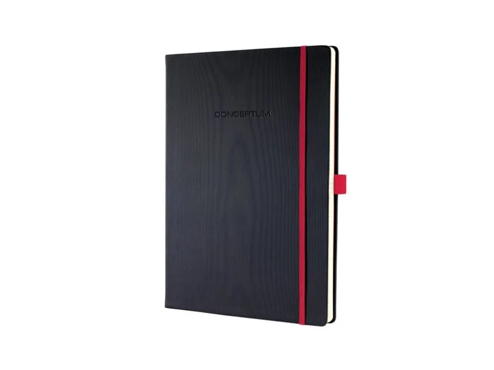 Akce Záznamní kniha Sigel Red Edition, Hardcover, A5, linka