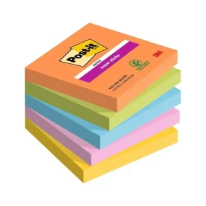 Bloček Post-it Sticky, 76 x 76 mm, BOOST, 5 ks Vrácení Zdarma