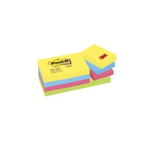 Akční Cena Bloček Post-it, 38 x 51 mm, energické barvy, 12 ks